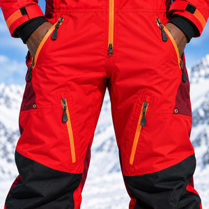 Combinaison de ski une pièce haut de gamme pour homme, imperméable, professionnelle, pour snowboard et sports d'hiver, équipement de ski haut de gamme - Product Image 6