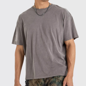 Camisetas al por mayor con logo personalizado, ropa a granel mixta, nueva ropa deportiva casual premium, fabricante OEM, camisetas de corte holgado. - Product Image 4