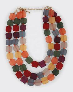 Collier personnalisé de luxe dernier fait à la main avec la meilleure qualité collier en laiton de résine poli de haute qualité pour les femmes de l'inde. - Product Image 2