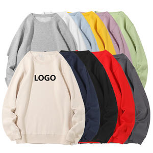Sweat-shirt unisexe en coton épais de haute qualité avec logo personnalisé, sweat-shirt en coton lourd, sweat-shirt à col rond pour l'hiver - Product Image 1