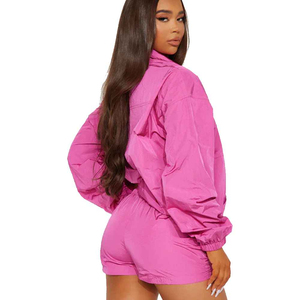 Chaqueta Corta Deportiva Ligera, Transpirable y Ecológica de Alta Calidad para Mujer, Diseño de Última Moda, Color Sólido, Primavera - Product Image 6