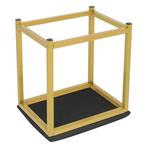 Sgabello da toeletta nero con specchio illuminato, sedia imbottita in legno massello per casa e hotel, gambe in metallo, contenitore integrato - Product Image 4
