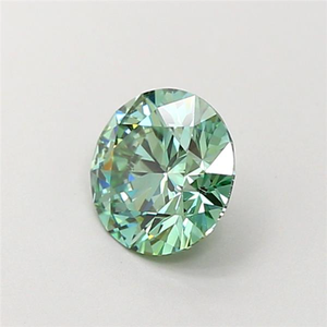 Diamante Redondo de 1.04 Ct, Verde Intenso, Cultivado en Laboratorio, Certificado por IGI, Claridad SI1, Pulido VG, Diamante Suelto para Joyería de Lujo - Product Image 6