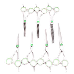 Ciseaux de coiffure, ciseaux à effiler, ensemble de ciseaux de barbier, ciseaux à cheveux en acier, ciseaux de coupe de cheveux, ciseaux de beauté - Product Image 2