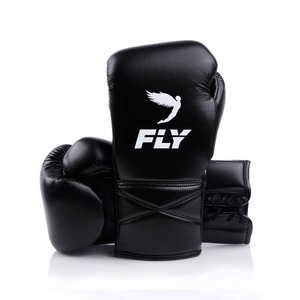Nuevos Guantes de Boxeo Negros de la Mejor Marca, Hechos con Cuero Vacuno Genuino, Guantes Profesionales para Boxeo - Product Image 1