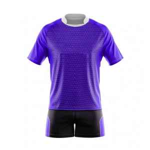 Latest Design Unique Rugby Uniform OEM Manufacture Sublimation Technique Breathable Quick Dry Customized Automated Cutting - Product Image 5