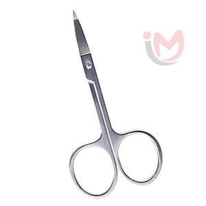 Tijeras Profesionales para Manicura y Pedicura, de Acero Inoxidable, con Hoja Recta y Mango de Plástico, para el Cuidado de las Uñas en Salones de Belleza - Product Image 1