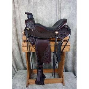 Equipo y accesorios para caballos, color marrón, piel auténtica de vaca/búfalo, asiento de cuero para caballo, estilo europeo. - Product Image 2