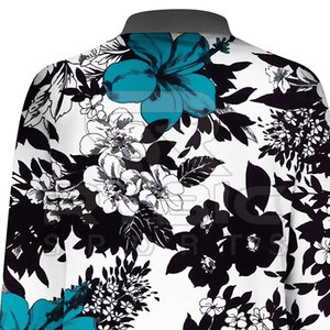 Pakistan Manufacture Urban Women Printing Varsity <b>Jackets</b> Smooth Finish Garment For Contemporary Street Fashion Wear - Product Image 5