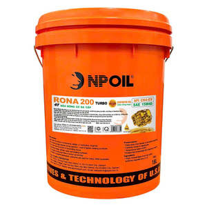 NPOIL Heavy load <b>engine</b> <b>oil</b> – RONA 200 <b>15W40</b> Pail,Can 18L Can 25L Drum 200L High Quality Vietnam lubricants - Product Image 1