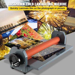 25.5in 648mm Manual Cold Roll <b>Laminator</b> Vinyl Photo <b>Laminating</b> <b>Machine</b> with A3 A4 A5 A6 1600mm Paper Sizes - Product Image 5