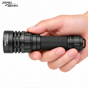 IPX8 Wasserdichte Taucherlampe 3100 Lumen LED ZEROBEAM D5 IK10 Drehschalter 340m Strahlweite für Camping Angeln Outdoor Taschenlampe - Product Image 1