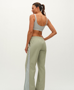 Pantalon de jogging décontracté pour femme en polyester/coton, taille élastique mi-haute, coupe droite, longueur cheville moyenne, pour activités de plein air, service OEM, le meilleur - Product Image 3