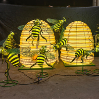 Maßgefertigte Tier-Laternen für Laternenfeste, Baumlaternen für Außenbereiche, Zoo, Park, Aprilscherze, Ostern, Weihnachten, Erntedankfest, Langlebig, Yunyi