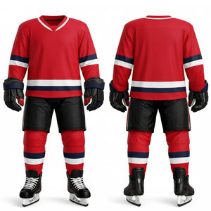 ชุดกีฬาฮอกกี้น้ำแข็งสำหรับการฝึกซ้อมและแข่งขัน ชุดกีฬาสำหรับมืออาชีพสำหรับการแข่งขัน ชุดฮอกกี้น้ำแข็ง - Product Image 6