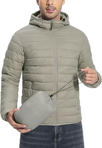 เสื้อแจ็คเก็ตพัฟเฟอร์แบบกำหนดเอง เสื้อโค้ทบับเบิ้ล พร้อมโลโก้ OEM เสื้อแจ็คเก็ตฤดูหนาวบุใยโพลีเอสเตอร์หนาสำหรับกิจกรรมกลางแจ้ง เสื้อแจ็คเก็ตพัฟเฟอร์แบบควิลท์สั่งทำพิเศษ - Product Image 2