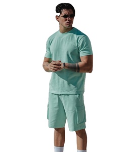 Nouveaux shorts d'été pour hommes, coupe fine, décontractés, séchage rapide, pantalons cinq-quarts amples, grande taille, ensemble de pantalons et shorts de sport - Product Image 4