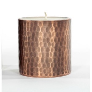 Custom Logo Antique Candle Jars with lid Handmade Copper Candle Container for Making Scented Candles Home Decoration - Product Image 1