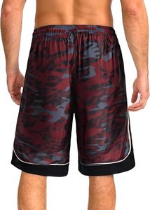 Shorts de basketball pour hommes, séchage rapide, vêtements de sport athlétiques, shorts de basketball en mesh premium, vêtements de sport performants - Product Image 2