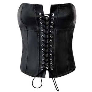Faldas Mini de PU de Cintura Alta para Mujer, Diseño Plisado Cruzado, Color Sólido, Elegante, Clásico, de Alta Calidad, Producto de Moda a Precio Mayorista - Product Image 2