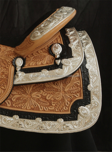 Y & Z haute qualité en cuir véritable course de chevaux équestre équitation fournitures Western Show selle vente entière disponible - Product Image 2