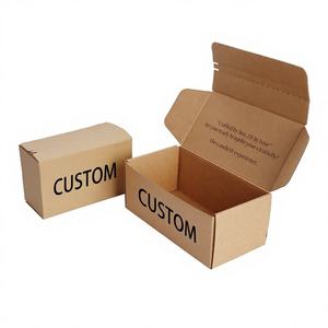 Shipping Mailer <b>Box</b> CMYK Spot Custom Corrugated Folded <b>Storage</b> Recyclable Eco-Friendly Biodegradable Matt Lamination Embossing - Product Image 3