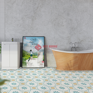 Carrelage en ciment pour murs extérieurs 190x190mm pour espaces créatifs innovants - Product Image 1