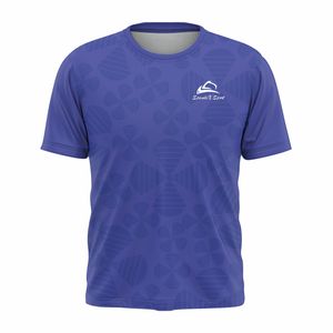T-shirt personnalisé pour homme, 100 % polyester, coupe classique, logo personnalisé, fabricant OEM ODM, t-shirts streetwear - Product Image 1