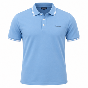 Camiseta de Hombre Personalizada con Logotipo Bordado, Tejido Sólido, Cómoda, de Secado Rápido, Informal, de Alta Calidad, 100% Algodón - Product Image 5