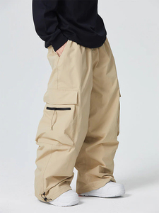 <b>Men</b> <b>Baggy</b> Pants Oversized Relaxed Fit Casual Wide Leg Bottoms Comfortable Lightweight Street Fashion Daily Wear Clothing - Product Image 3