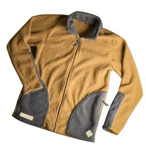 Veste bomber en polaire respirante pour homme et femme, couleur personnalisée, fermeture éclair, automne, hiver, chaude, décontractée, surdimensionnée, best-seller - Product Image 1