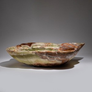 Cuenco Rectangular Acanalado de Mármol Verde Ónix Multicolor, Resistente al Fuego, Moderno, para Cocina, Comedor, Sala de Estar, Revestimiento de Paredes - Product Image 3