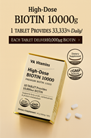 Complément alimentaire coréen naturel pour adultes, antioxydant, biotine 10000mcg, comprimés de 500mg, 90 unités, soutien pour les cheveux, la peau et les ongles à base d'algues marines britanniques