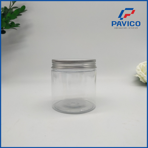 200ml Volume Custom Color Screw Cap Heat Transfer Printing PET Cosmetic Pavico Vietnam 68H200 <b>Plastic</b> <b>Jars</b> In <b>Plastic</b> Packaging - Product Image 5