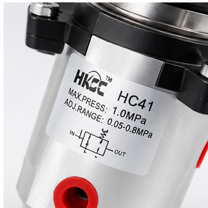 Régulateur de pression à dôme en laiton chromé HKSC HC41, vanne de réduction haute pression pour Argon, Acétylène, Propane, GPL - Product Image 6
