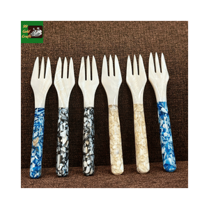 Cuillère à caviar en nacre naturelle - Vaisselle de luxe, fabriquée à la main au Vietnam, cuillère de service décorative, cuillère artisanale haut de gamme - Product Image 4
