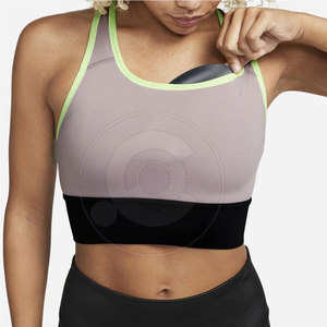 Soutien-gorge de sport confortable en tissu extensible, léger, pour la gym et l'entraînement - Product Image 3