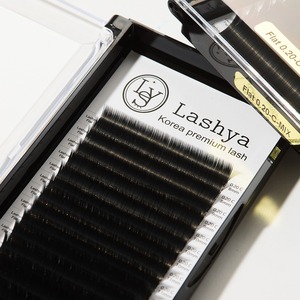 [Lashya] <b>Individual</b> Flat <b>Lash</b> Extensions for Professional Eyelash Services 0.15/ 0.20 Thickness Strong Adhesion - Product Image 3