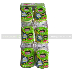 ฟองน้ำล้างจานซามรัน สำหรับทำความสะอาดหม้อกระทะ ฟองน้ำขัดล้างจาน ฟองเยอะ ใช้งานง่าย ดีไซน์สวยงาม ขายส่ง - Product Image 2