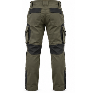 Pantalones Cargo de Algodón Resistentes para Hombre, con Múltiples Bolsillos, Ropa de Trabajo Industrial, Certificación CE, Reciclados, Personalizados, OEM, ODM, Venta al Por Mayor de Fábrica - Product Image 2