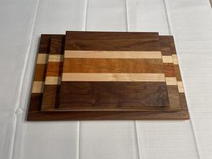 Tabla de cortar de madera de nogal de veta final de gran tamaño, ecológica y personalizable, tipo bloque de carnicero, con asa, nuevo modelo para uso alimentario en cocina - Product Image 5