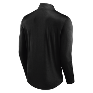 Men Gym Training Quarter Zip Top Breathable Stretch Long Sleeve Performance Shirt OEM - Product Image 2