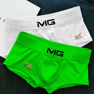 <b>Custom</b> Men's Classic <b>Boxer</b> Briefs | Anti-Bacterial Premium Soft Knitted Cotton Underwear |Private Label ODM Direct Factory price - Product Image 2