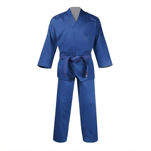 Uniforme de Taekwondo Tradicional PureGeneral de Cuello Blanco, Poliéster, Personalizable, Cómodo y Lavable para Niños y Jóvenes - Product Image 2