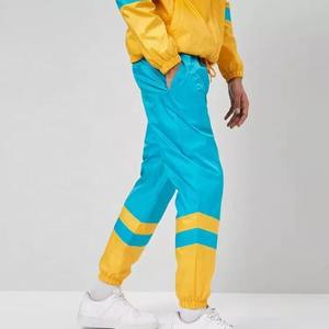 Custom Men Reversible Eco-Friendly Oversized Fit Polyester/Nylon <b>Wind</b> <b>Breaker</b> Outerwear Sets 2 1 Design Active Trackpants - Product Image 3