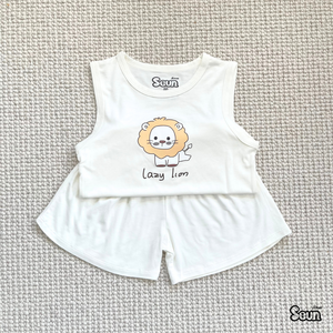 Ensemble de vêtements pour enfants, ensembles de vêtements pour filles, doux et légers, vêtements d'été, origine Vietnam, coton, ensembles pour enfants, confort toute la journée - Product Image 3