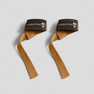 Custom weight lifting straps D-<b>ring</b> gym fitness workout training session deadlift pull up gymnastics powerlifting Gym Straps OEM - Product Image 4