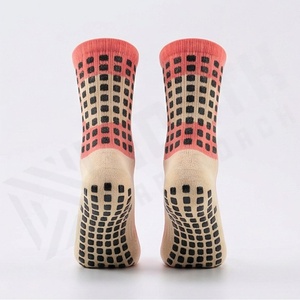 Coral Crew <b>Socks</b> Breathable Knitted Solid Color <b>Running</b> Athletic <b>Socks</b> for Adults - Product Image 2