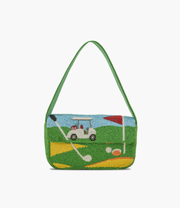 Sac à main rectangulaire brodé de haute qualité, motif scène de plage mignon, design fantaisie, en toile de coton, fait main, pour fête - Product Image 6
