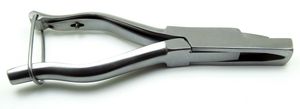 Pince à oreilles en acier inoxydable en forme de V de 6 pouces, approuvée CE, réutilisable, pour chirurgie vétérinaire, instrument pour animaux, vente chaude - Product Image 2